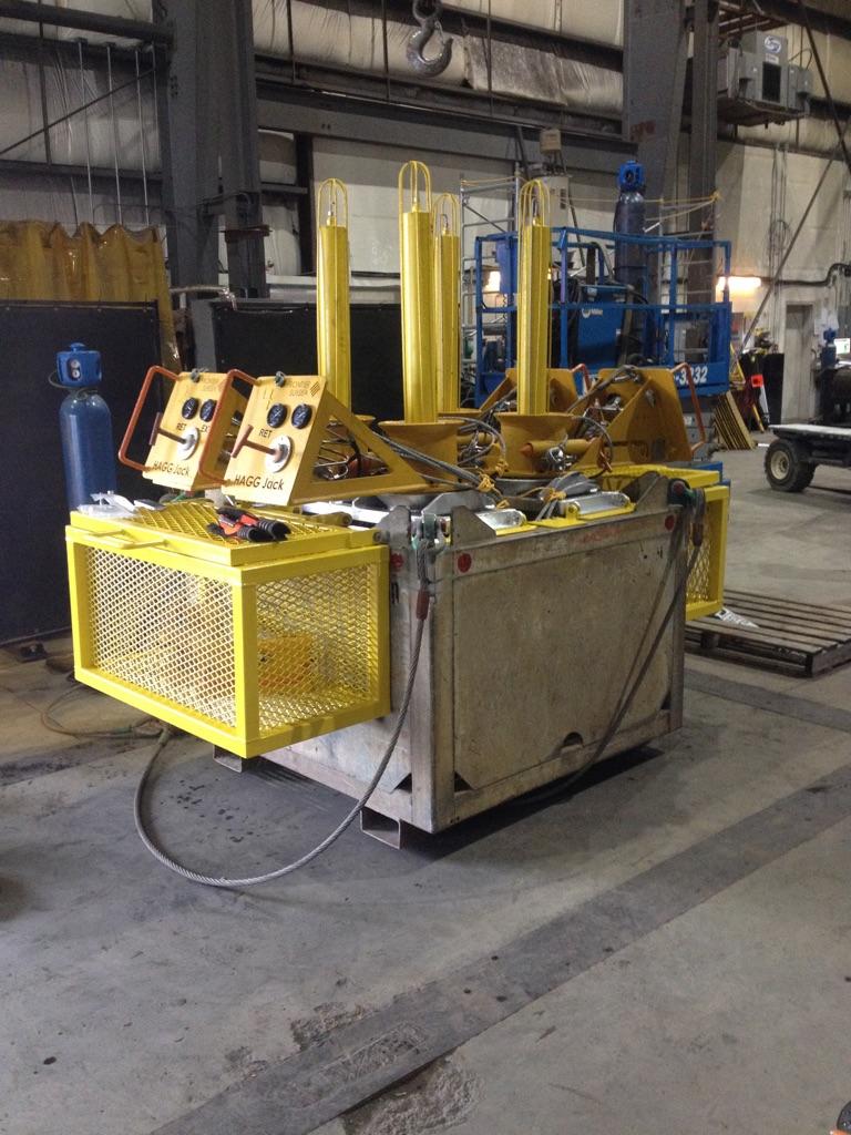 Hydraulically Actuated Guidebase Grapple (HAGG) Jack