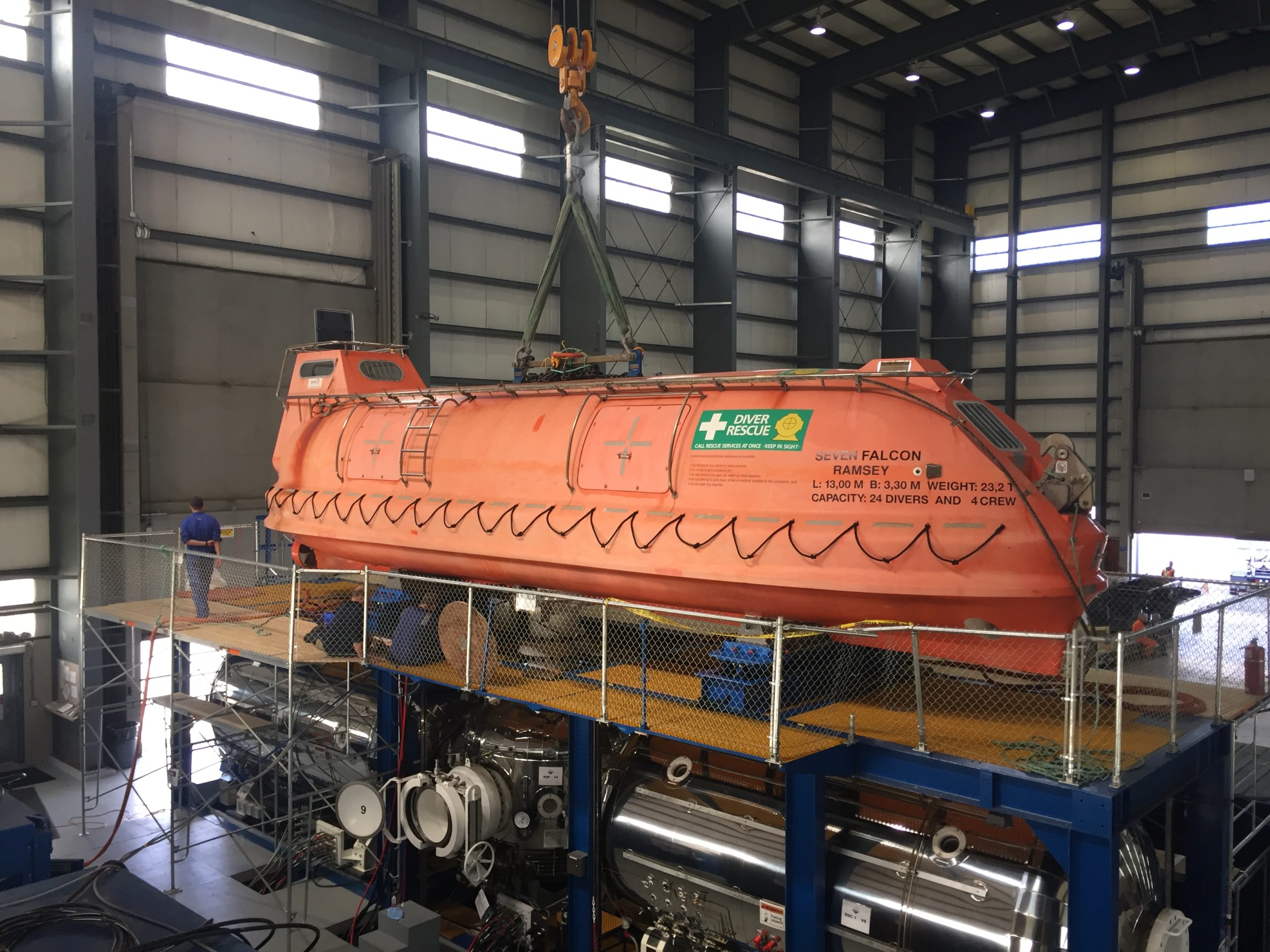HLB to HRF Mating Trials – DSV Seven Falcon
